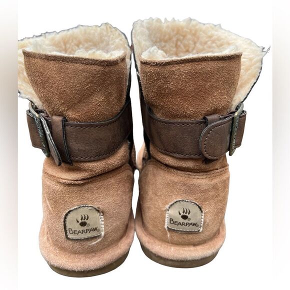 BEARPAW wool lined boots Tan suede Size
8 women's - Picture 12 of 16
